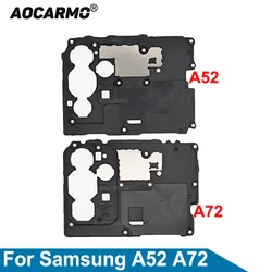 Aocarmo For Samsung Galaxy A52 4G 5G A72  Motherboard Cover Plate With Earpiece Speaker Replacement Parts