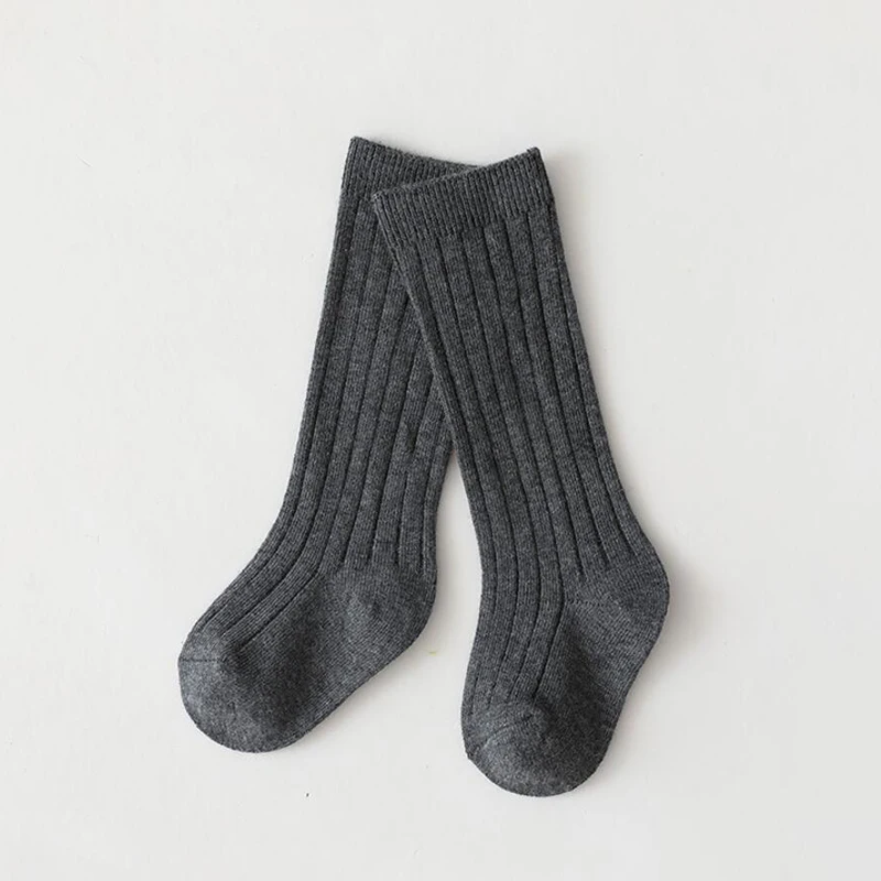 Spanische Kindersocken, gestreift, für Jungen und Mädchen, Baumwollsocke, atmungsaktiv, kniehoch, lange Baby-Socken, Schuluniform-Socken, 0–7 Jahre – Detail 13