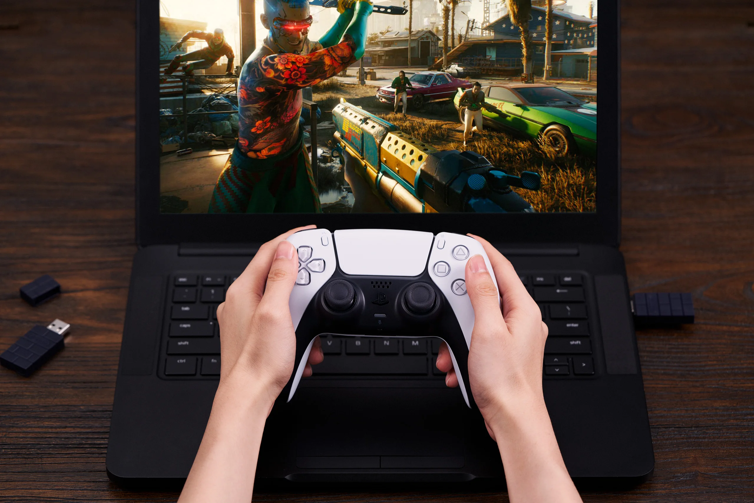 8Bitdo Wireless Bluetooth USB RR Adapter für Switch Windows Mac Raspberry Pi Switch Lite NS OLED Unterstützung PS3 PS4 PS5 Controller – Detail 8
