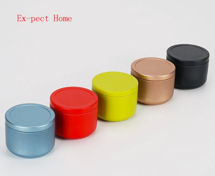 Mini Travel Portable Round Tea Can Tin Tea Caddy Pill Candy Storage Jar Free Shipping