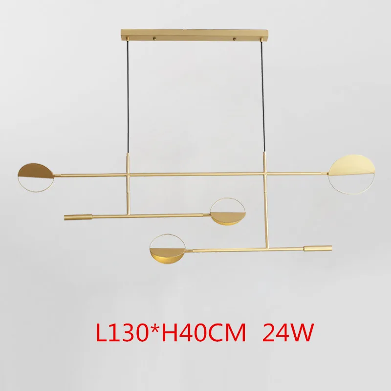 Scandinavische bladeren hanglamp minimalistische postmoderne glansboule eetkamer winkellijnverlichting decoratieve lange kroonluchter