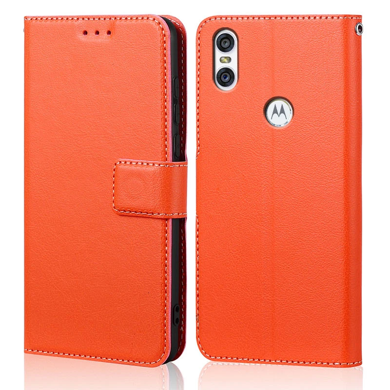 For Motorola One Case Wallet Leather Phone Case for Motorola MOTO P30 Play Case Flip Cover Back Bag