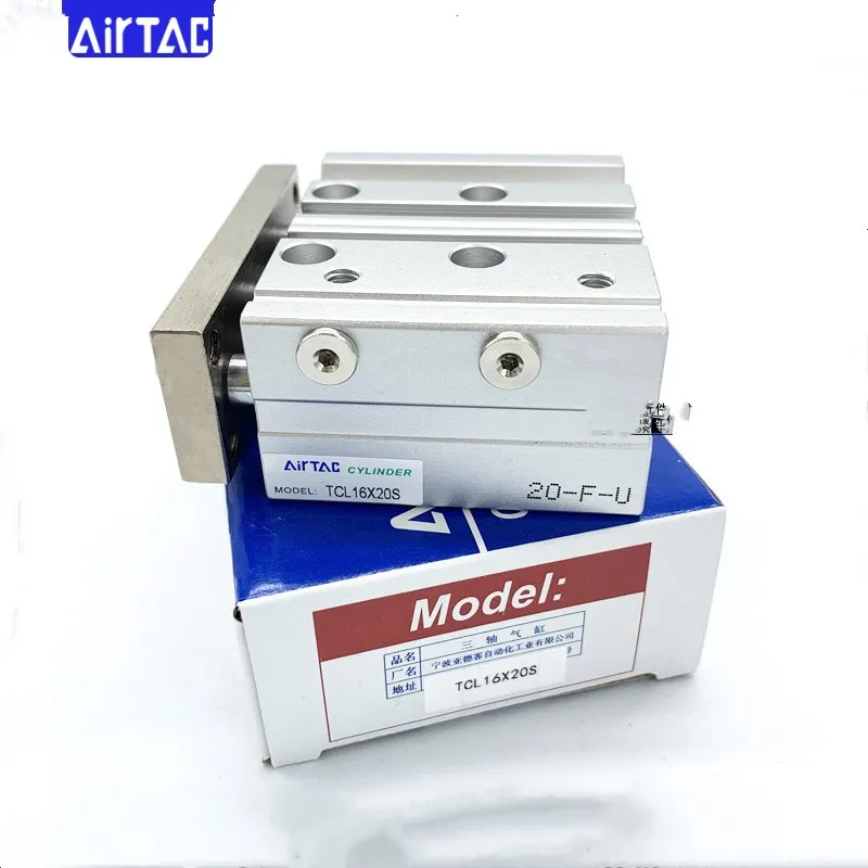 Silinder Batang Tiga Kaki AIRTAC TCL12X10 TCL12X30 TCL12X50 TCL12X60 TCL12X70 TCL12X80 TCL12X90 TCL12X100 TCL12X125 TCL12X150