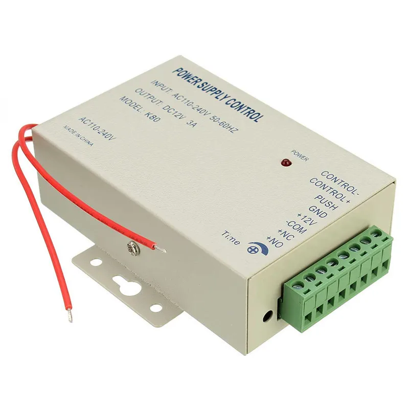DC12v 3A and 5A 36W Power Supply Wide Voltage AC 110~240V  50-60HZ Electric Source for Door Access Control System Use