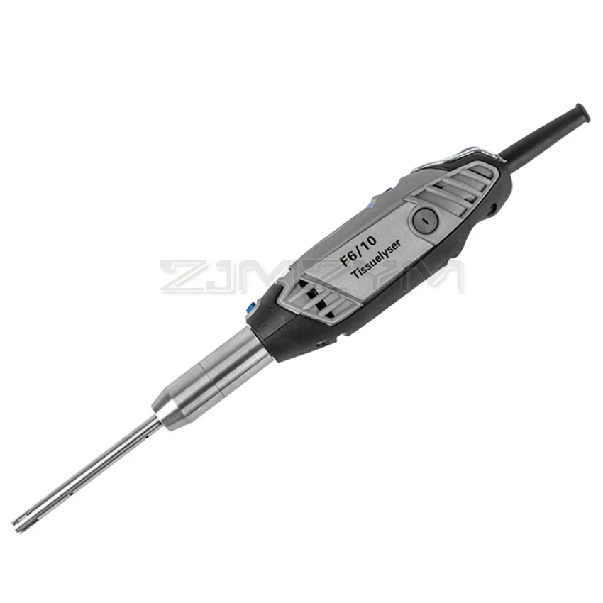 Imagem -02 - Equipamento de Laboratório Homogeneizador Dispersor Mixer Homogeneizador Portátil Ajustável Alta Velocidade 5000 a 35000rpm Suporte f6 10 145w