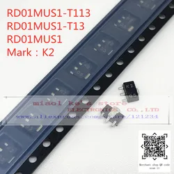 [5pcs-10pcs]100%New original: RD01MUS1-T113 RD01MUS1-T3 RD01MUS1 K2 SOT-89 [ Pout 0.8W, Gp 14dB @Vdd=7.2V f=520MHz ] Transistor