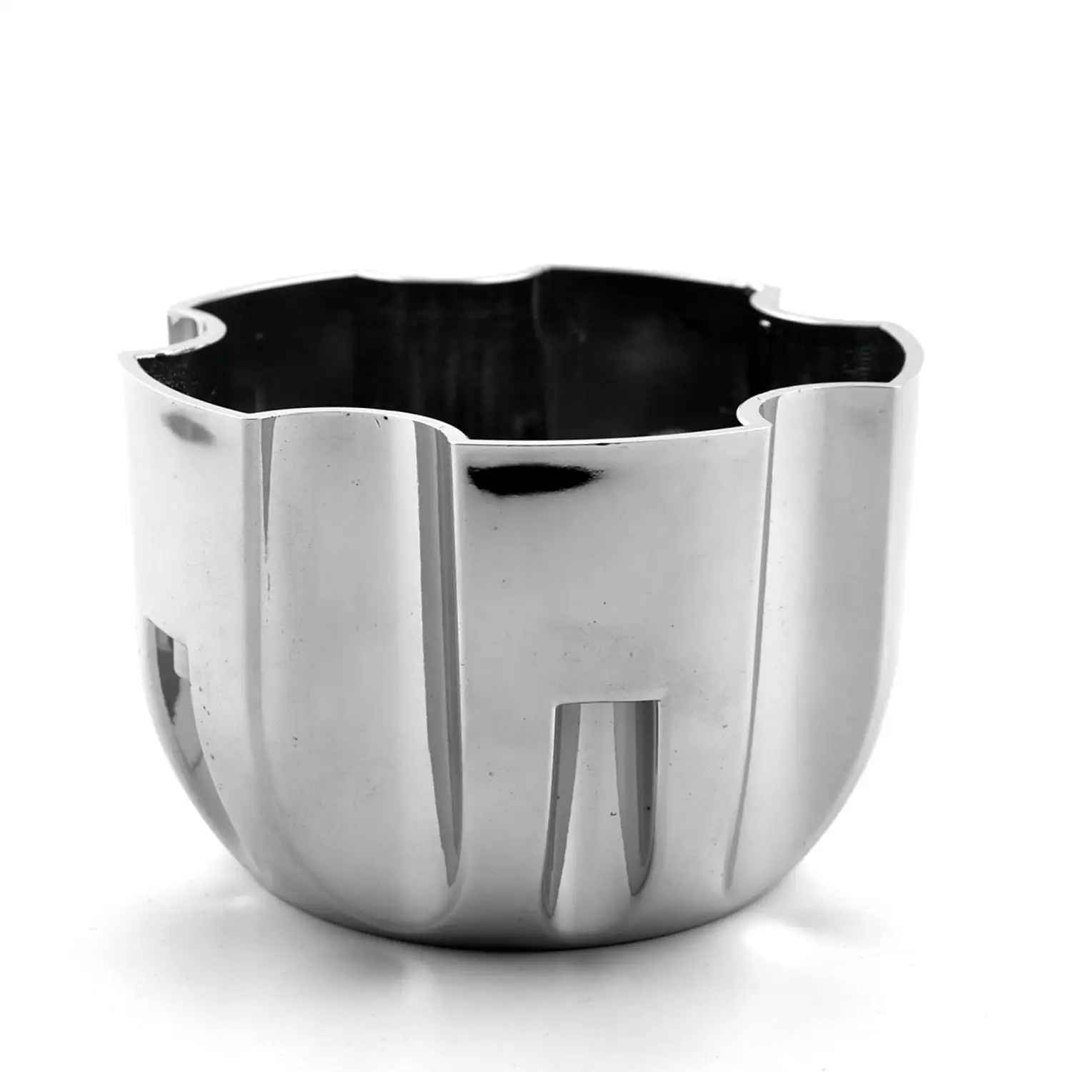 1pc 107mm Car Wheel Center Cap Alloy For Rim Dust Cover Hubcaps 5 Lugs Auto Modification Accessories Silver
