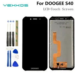 100% Tested New Original For Doogee S40 LCD Display+Touch Screen Digitizer Assembly For DOOGEE S40Lite  Phone