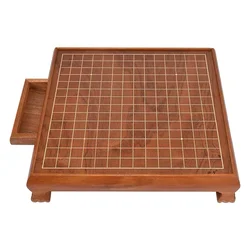 Go Game Go Retro Antique Go Table Adult Children Chess Go Chinese Exquisite Wooden Board (naked Board)
