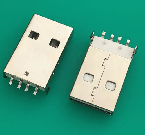 Usb2. 0 conector de interfaz macho SMT componente USB2 0 USB Flash Disk Accesorios