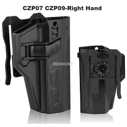 CZ P07 CZ P09 OWB fondina per pistola caccia tattica vita Paddle pistola pistola custodia per fondina cintura esterna fondina per Paddle