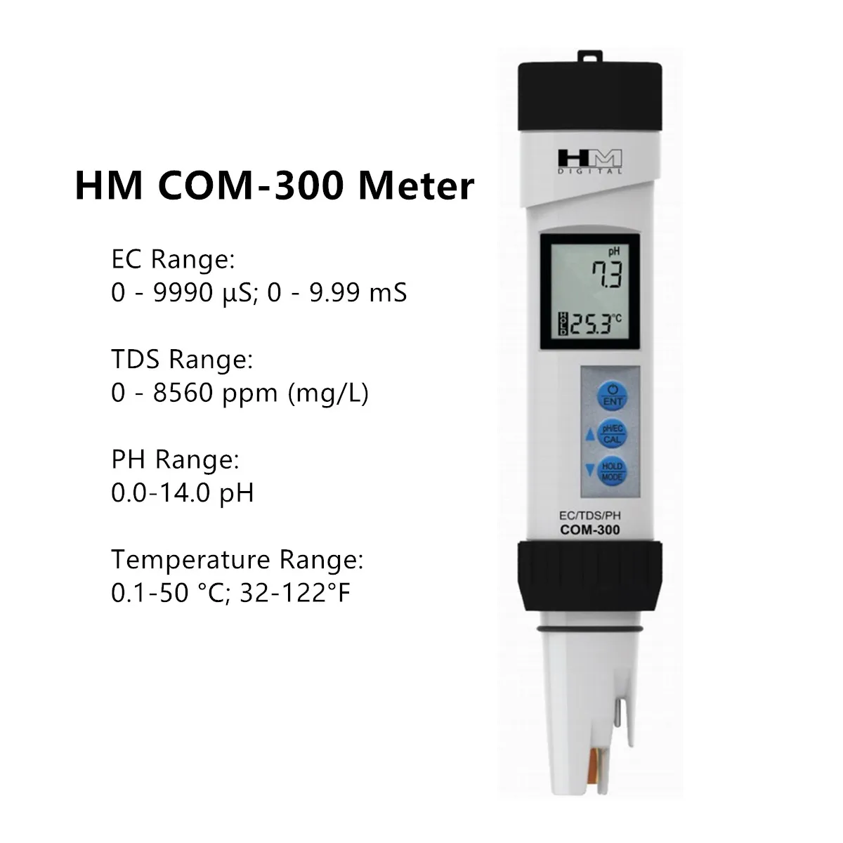 Digitale ORP pH TDS Meter Temperatuur Tester Waterdicht Met Automatische Kalibratie Draagbare Tester HM COM-80/100/200/300/360