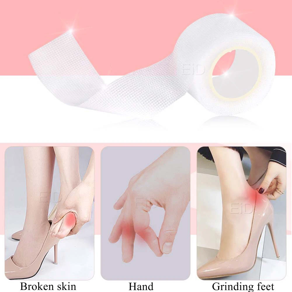 EiD Foot Waterproof Foot pain relief Heel Sticker Bandage Rubber Tape Wear-resistant High-heeled Shoes Patch Foot Pad Unisex