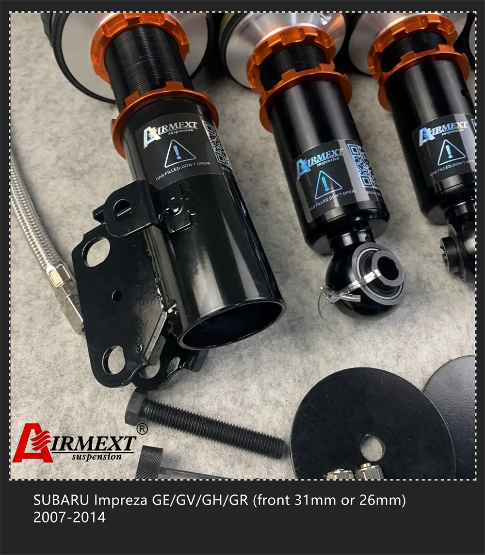 For SUBARU Impreza GE/GV/GH/GR (2007~2014)/AIR STRUT KIT/coilover+air spring assembly/Auto parts/air spring/pneumatic