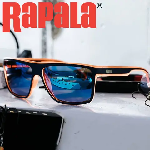 RAPALA 100% Polarized Fishing Glasses Outsports Sunglasses UV protection Anti-blue Light Clearly Vision Fishing Cycling Hiking
