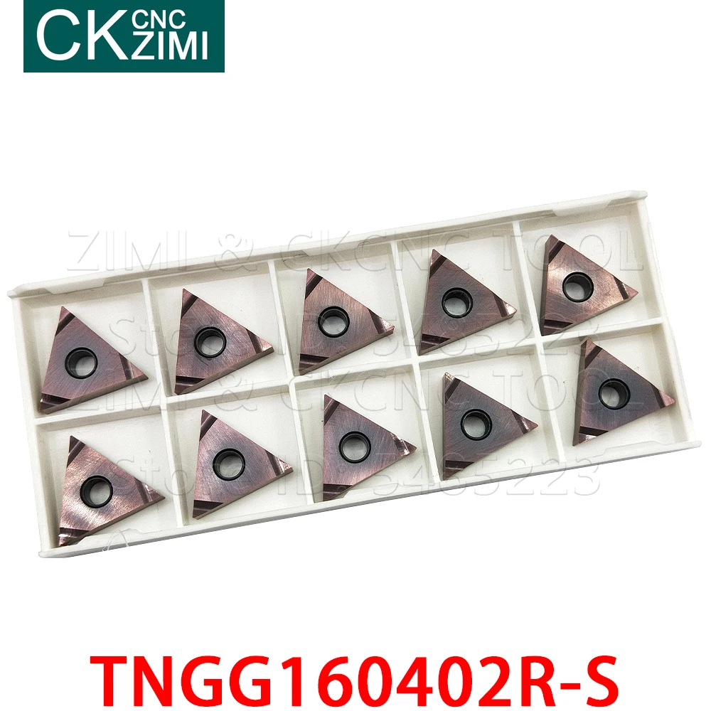 TNGG160402R-S ZM1125 TNGG 160402R S carburo scanalatura inserti tornitura utensile da taglio CNC metallo tornio strumento per acciaio inossidabile