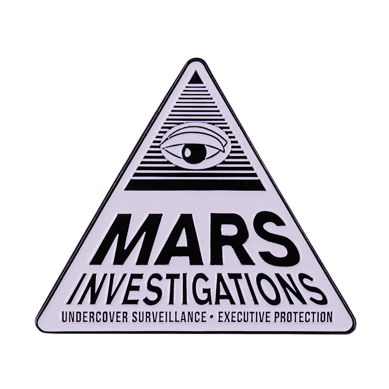 Mars Investigations Logo Brooch Veronica Mars TV Show Pins \