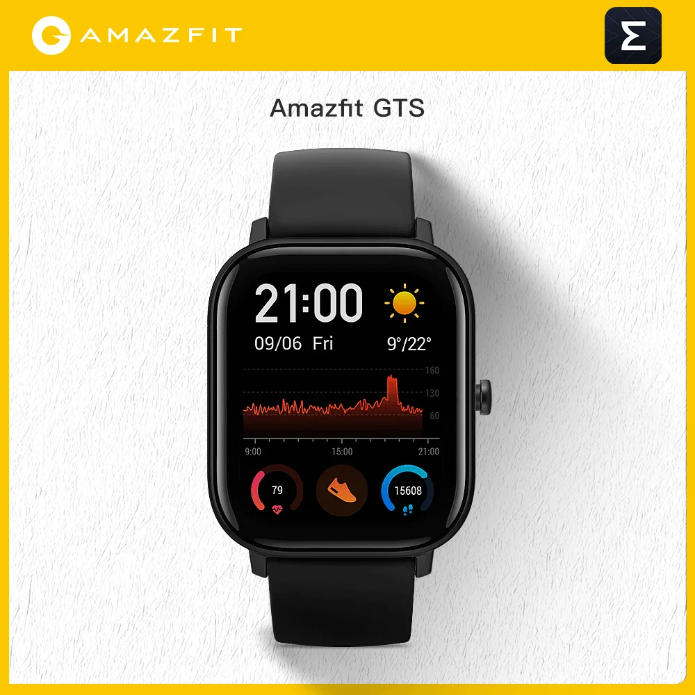 Refurbished machine Amazfit GTS Smart Watch 5ATM Waterproof Swimming Smartwatch 14 Days Battery Music Control For Android Io