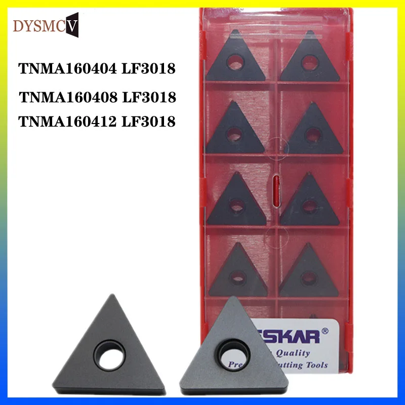 DESKAR 100% original TNMA160404 TNMA160408 TNMA160412 LF3018 carbide turning tools are used in cast iron machining