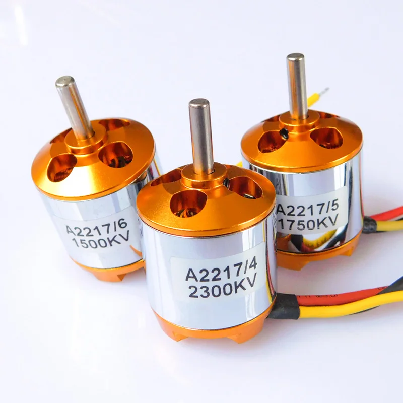 New XXD A2217 2217 950KV 1250KV 1500KV 2300KV Outrunner Brushless Motor For RC Airplane Aircraft Plane Quadrocopter Multi-copter