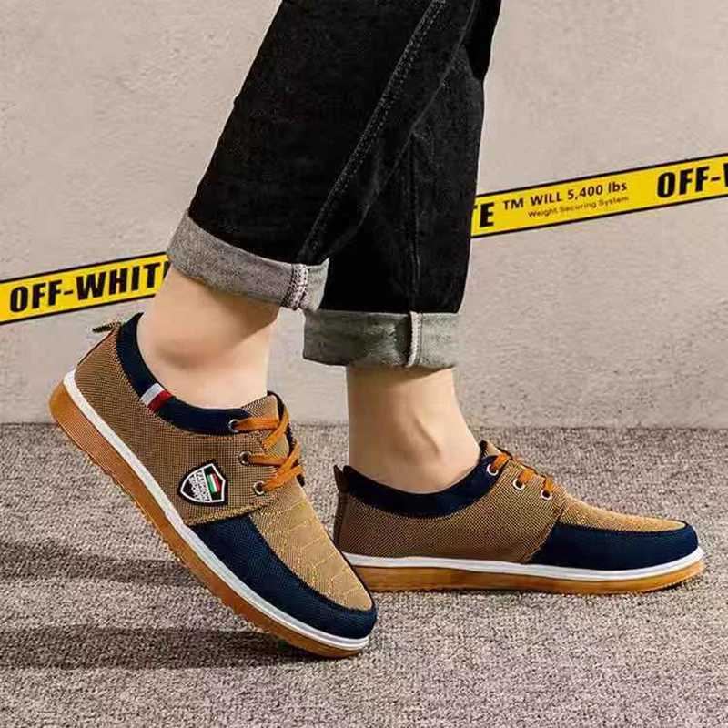 Hot Sale New Men Casual Shoes Fashion Men Shoes Canvas Men Loafers Moccasins Men\'s Flats Male Driving Shoes tenis masculino