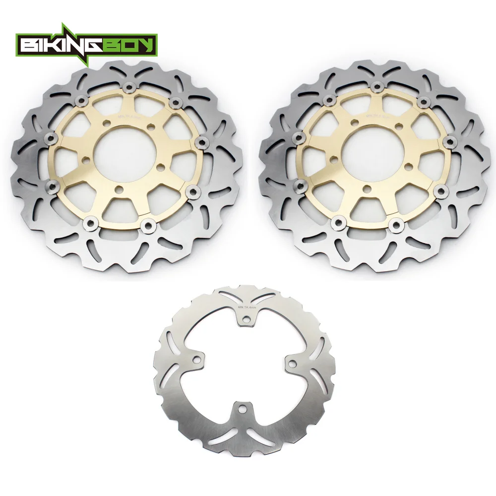 BIKINGBOY Z 750 / ABS 07-12 Z 1000 SX / ABS 11-19 Z1000 / ABS 07-13 08 Versys 1000 12 13 14 Front Rear Brake Discs Disks Rotors