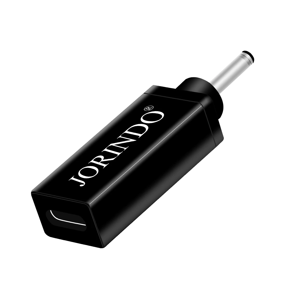 Carregador fêmea tipo c, conector macho para notebook ou pc, dc 3.0x100mm, compatível com computador dell