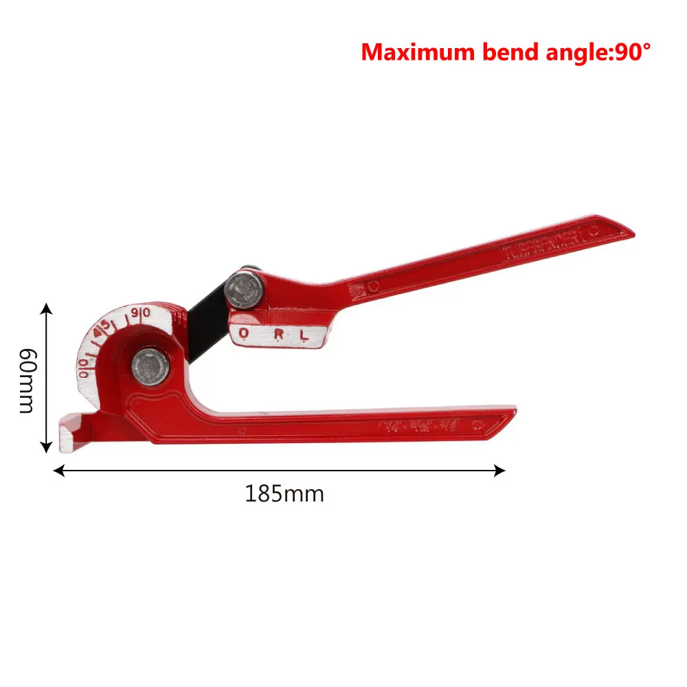 NICEYARD 3 In 1 Pipe Bending Tool Combination Tube Bender 90 180 Degree Tube Bending Machine 6mm 8mm 10mm Hand Tools