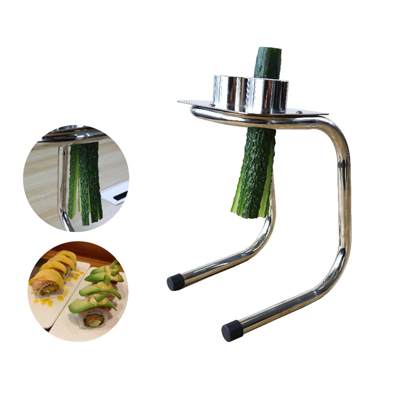 Kleine Komkommer Strips Cutter Strip Snijmachine Handleiding Komkommer Cutter Voor Sushi Shop