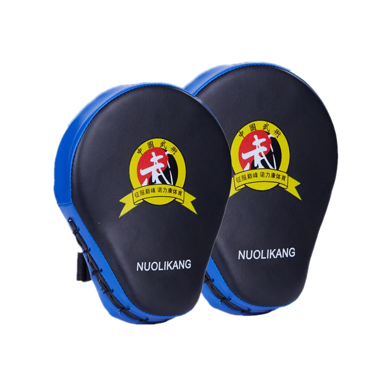 Boxing Punch Curved Focus Mitts Leather Boxing Taekwondo Muay thai MMA Karate Sanda Training Kick Punch Target Pads 2pc  package