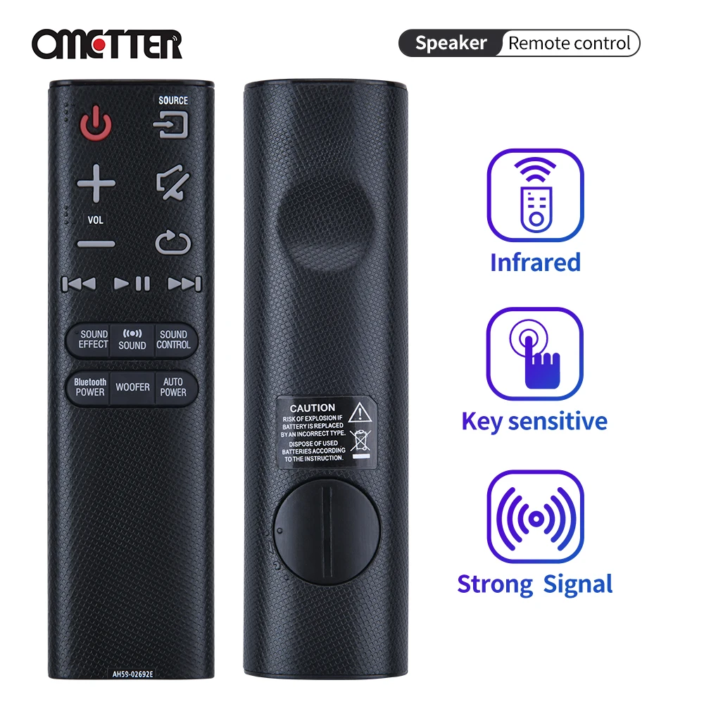 Nuovo AH59-02692E per telecomando Samsung Soundbar HW-JM6000C HW-J55 HW-J551 HW-JM35 HW-J450 HW-J355/ZA