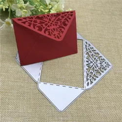 Envelope Pocket background Metal Cutting Dies For DIY Scrapbooking Album Embossing Paper Cards Decorative Crafts