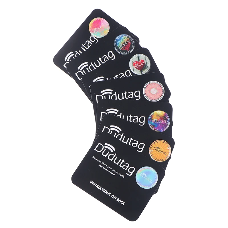 Mobile Phone Smart Stickers One-Click Digital Personal Business Cards NFC Chip Touch Back Flim For Iphone11/12/PRO MAX/MINI