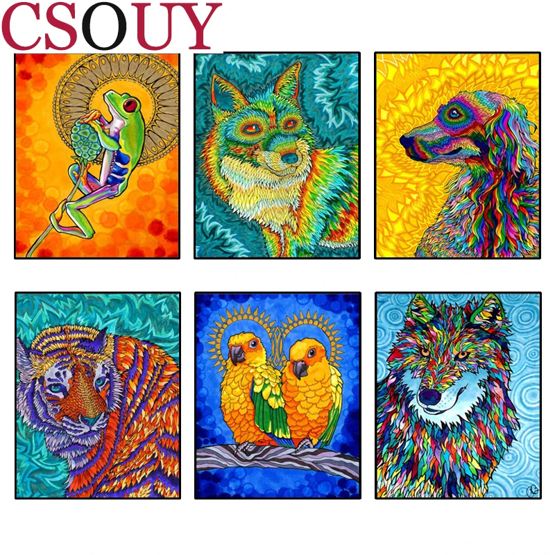 

5D Diy Diamond Painting Cross Stitch Scenery Animals Picture Full Square Round Diamond Embroidery Home Decor Mosaic Needlwork