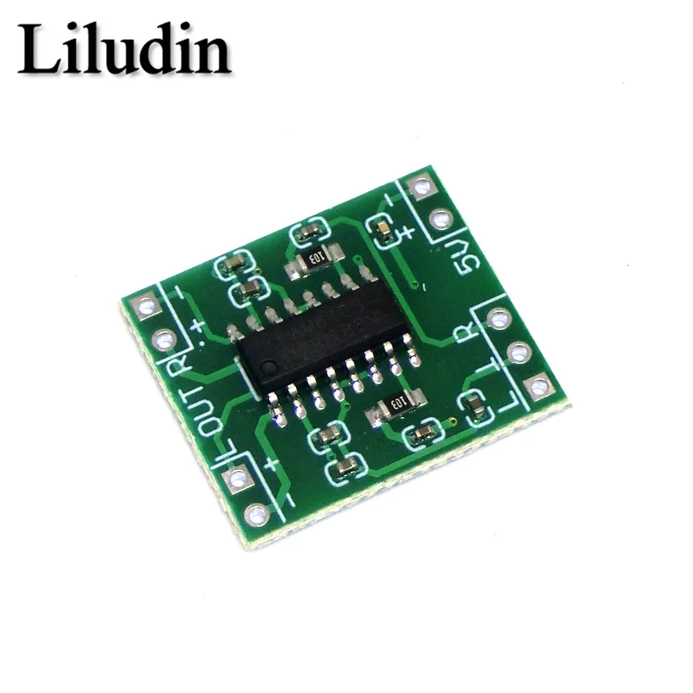 PAM8403 Audio 2x3W Mini Digital Power Amplifier Board for Class D Stereo Audio Amplifier Module 5V Power