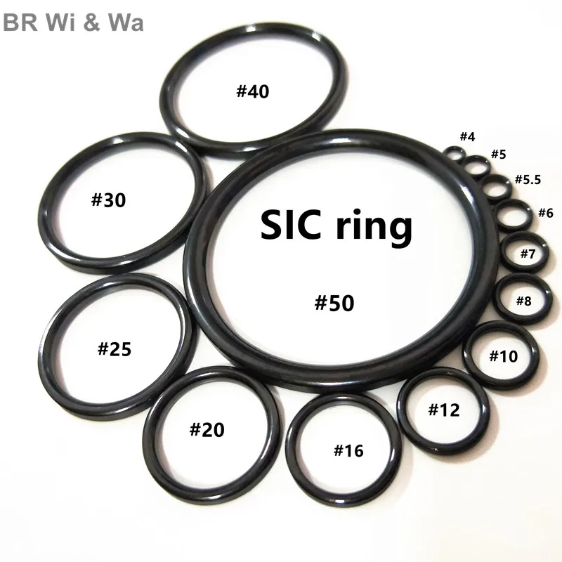 BR Wi & Wa SIC  ring fishing rod guide SIC ring   rod building DIY repair rod