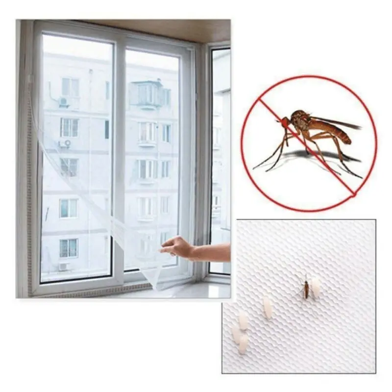 Summer Mosquito Screen Door Screen Anti-Insect Bug Fly Mosquito Magic Magnetic Protection Network Mesh Window Curtain Net