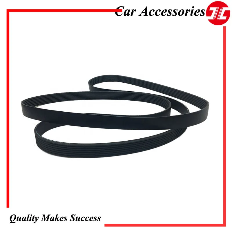 Genuine Cooling Fan System V Belt BC1Q-6C301-BA-JC For Ford Transit 2.4L Puma Engine 7PK2604 Car Auto Spare Parts