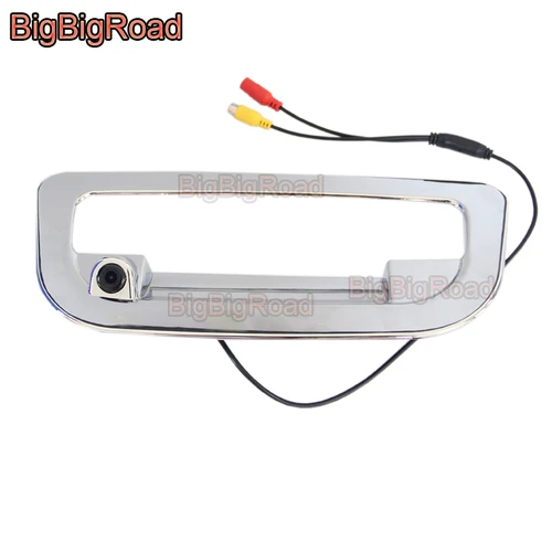 BigBigRoad vista trasera de coche cámara de manija de maletero de estacionamiento para Ford Ranger T6 para Mazda BT-50 BT50 UP UR 2011 ~ 2018