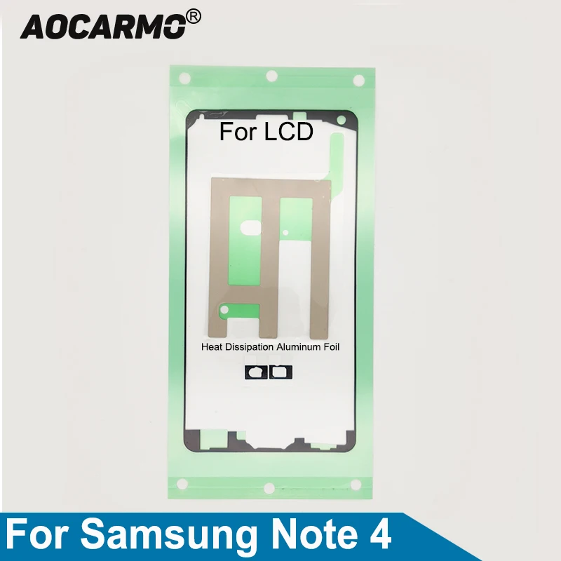 

Наклейка Aocarmo для ЖК-экрана, для Samsung Galaxy Note 4 N910