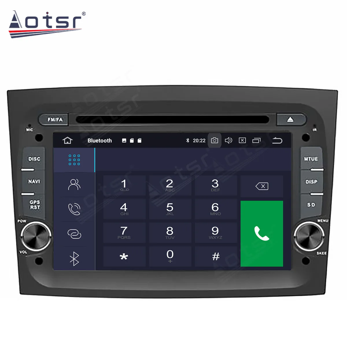 For FIAT DOBLO 2016 2017 2018 Android 12 PX5 Auto Stereo Audio Carplay Radio Car Multimedia Player GPS Navigation Tape Recorder