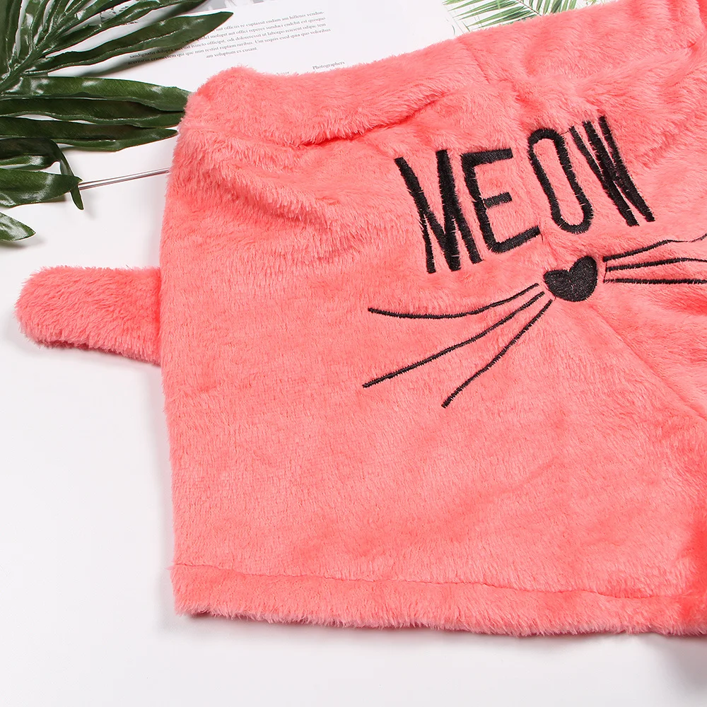 Neue Frauen Pyjama Sets Herbst Winter Katze Cartoon Warme Pyjamas Frauen Nachtwäsche Pijama Mujer Nachtwäsche Homewear Plus Größe 5XL