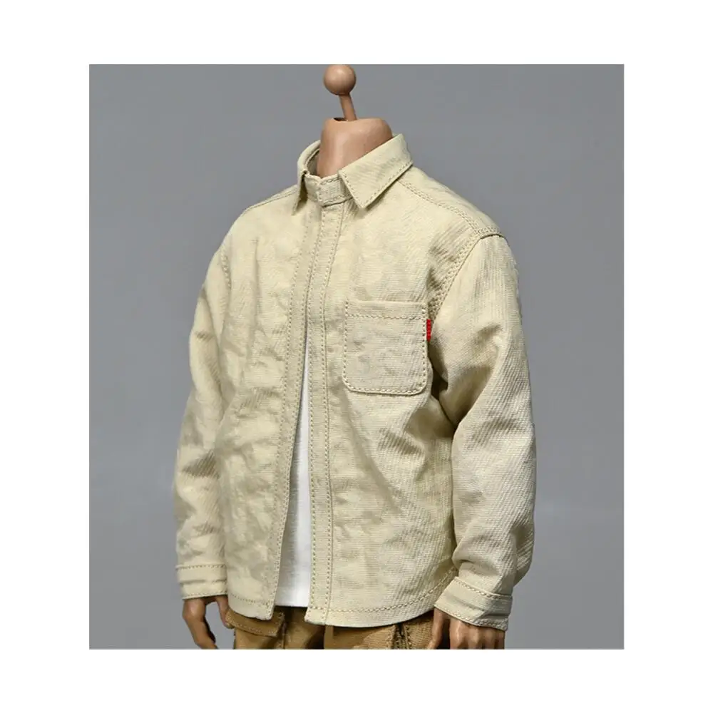 Chemises d'outillage pour hommes, rapport 1/6, corps de soldats, amples, multi-sacs courts, vêtements de poupée de 12 pouces, accessoires de modèle