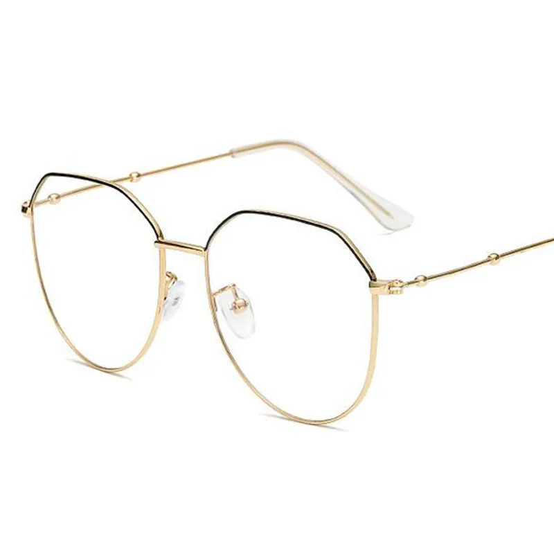 Metal Irregular Polygon Reading Eyeglasses Women Men Prescription Spectacles Eyewear +0.5 +0.75 +1 +1.25 +1.5 +2 +2.5 +3 +3.5 +4