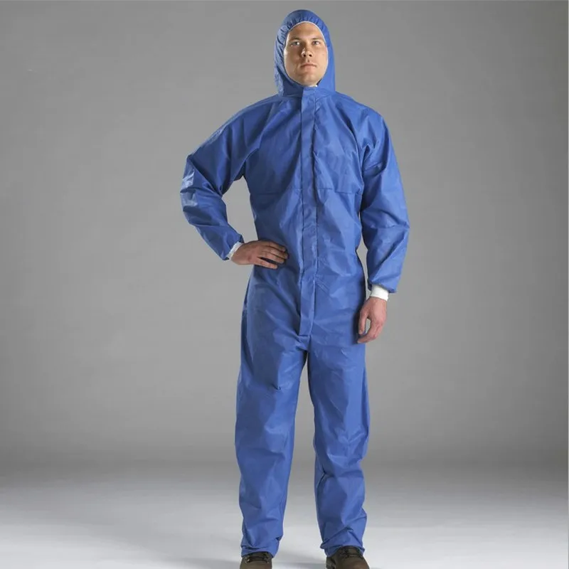 

4532 type5 Protective Coverall CleanRoom Clothes Anti static chemical liquid splash Radiation protection effective particles