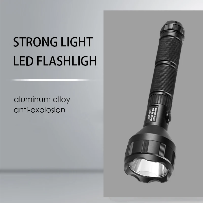 WASING 403 LED Aluminum Alloy Directly Charged Explosion-Proof Waterproof Flashlight