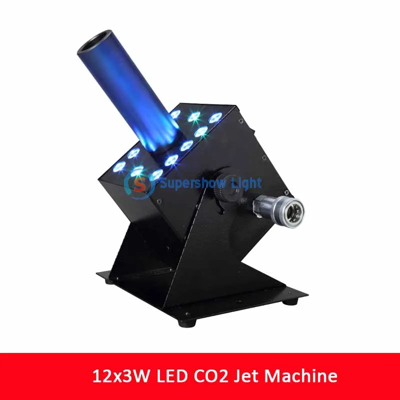 

LED Co2 Jet Machine Co2 Jet Device Stage DJ Effect Equipment DJ Effects Machine RGB Color Mixing