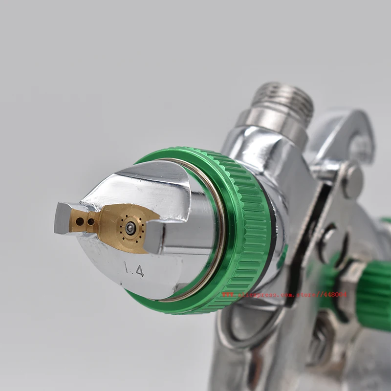 PISTOLA DE PULVERIZACIÓN por gravedad HVLP, con taza sin limpieza, boquilla de 1,4mm, 1,7mm, 2,0mm, 600CC, taza mezcladora de pintura, PISTOLA DE PULVERIZACIÓN manual profesional