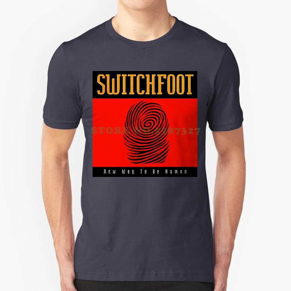 New Switchfoot To Be Cover Logo Men's Black T Shirt Size S To 3xl Hot Sale New 100% Cotton T Shirts Men