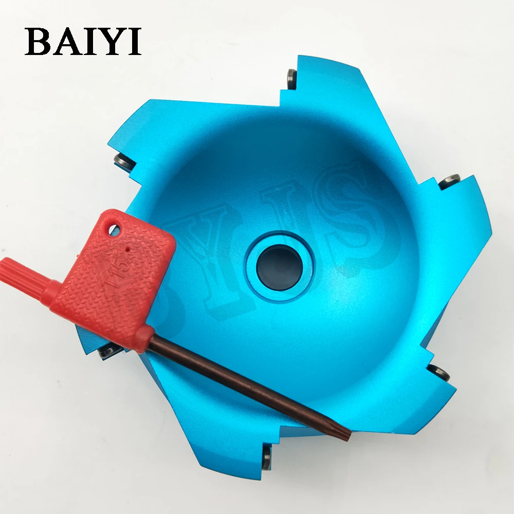 1pc BAP 400R 100 22 6T Flute Aluminum alloy Face End Mill Flat Cutter AL-400R-100-22-6T face milling cutter for APMT1604 insert